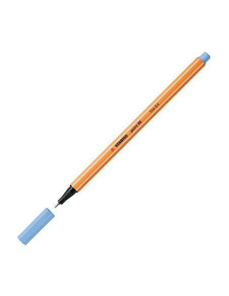  C/10 stabilo point 88 azul hielo nº11 punta de fibra 0,4mm 